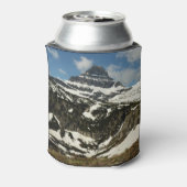 Reynolds Mountain vanaf Logan Pass in Glacier Park Blikjeskoeler (Blikje Achterkant)