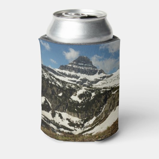 Reynolds Mountain vanaf Logan Pass in Glacier Park Blikjeskoeler (Blikje Achterkant)