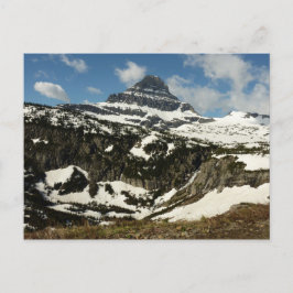 Reynolds Mountain vanaf Logan Pass in Glacier Park Briefkaart