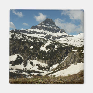 Reynolds Mountain vanaf Logan Pass in Glacier Park Magneet