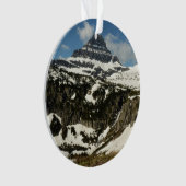 Reynolds Mountain vanaf Logan Pass in Glacier Park Ornament (voorkant)