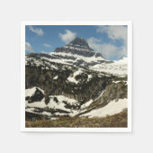 Reynolds Mountain vanaf Logan Pass in Glacier Park Servet (Voorkant)