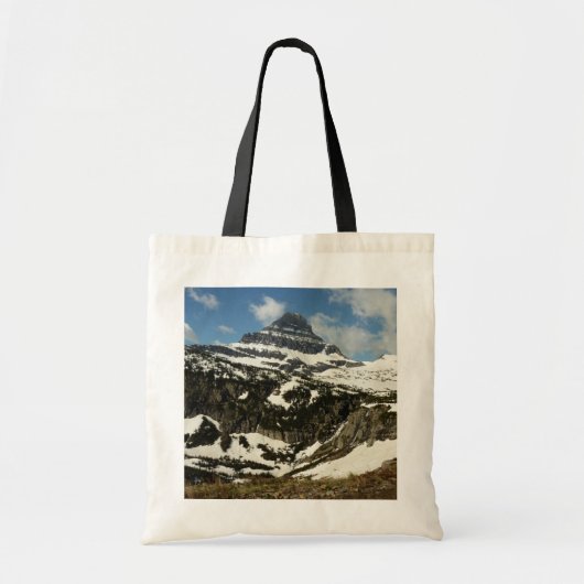 Reynolds Mountain vanaf Logan Pass in Glacier Park Tote Bag (Voorkant)