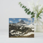 Reynolds Mountain vanuit Logan Pass bij Glacier Pa (Staand voorkant)