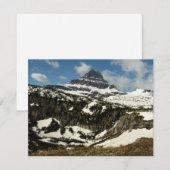 Reynolds Mountain vanuit Logan Pass bij Glacier Pa (Voorkant / Achterkant)