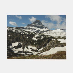Reynolds Mountain vanuit Logan Pass bij Glacier Pa Deurmat