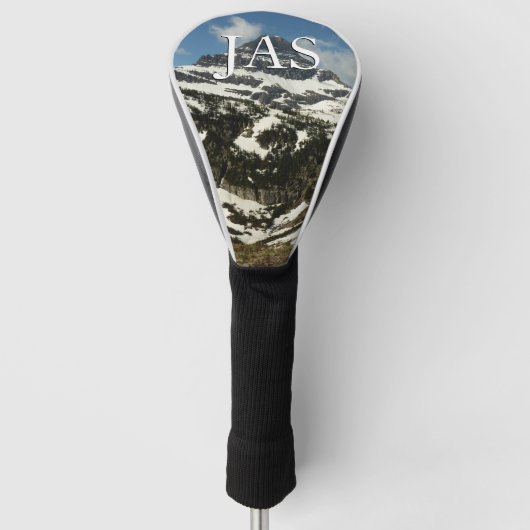 Reynolds Mountain vanuit Logan Pass bij Glacier Pa Golfheadcover (Voorkant)