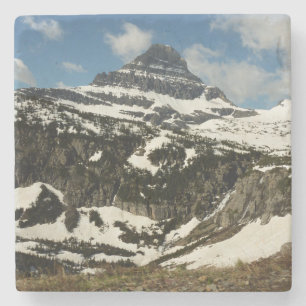 Reynolds Mountain vanuit Logan Pass bij Glacier Pa Stenen Onderzetter