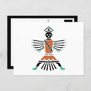 Rez Knifewing Warrior Briefkaart