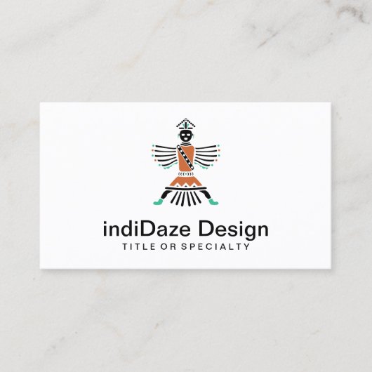 Rez Knifewing Warrior Visitekaartje (Voorkant)