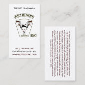 Rez Riders IMC Visitekaartje (Voorkant / Achterkant)