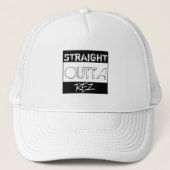 Rez White Trucker Pet (Voorkant)
