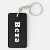 Reza Sleutelhanger (achterkant)