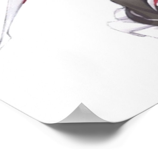 ReZero Rem schattig Poster (Hoek)