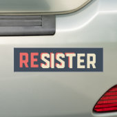 Rezus Sister Bumpersticker (Op auto)