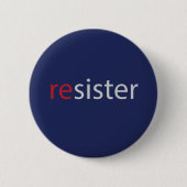 Rezus Women's march protestslogan Ronde Button 5,7 Cm (Voorkant)