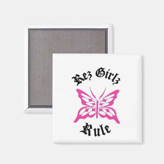 rezvriendinnetje magneet (Voorkant / Achterkant)