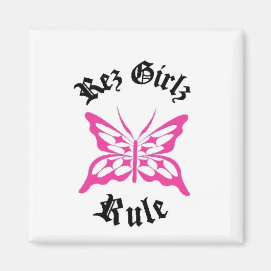 rezvriendinnetje magneet (Voorkant)