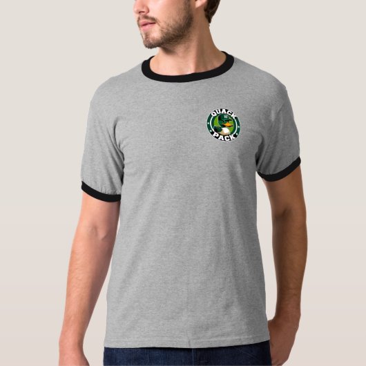 RF Ducks Quack Pack Ringer T-shirt (Voorkant)