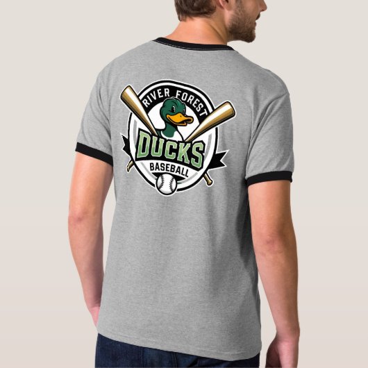 RF Ducks Quack Pack Ringer tee T-shirt (Achterkant)