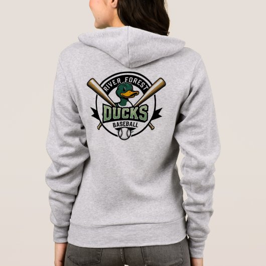 RF Ducks Womens quack pack hoodie (Achterkant)