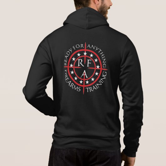 RFA Hoodie Full Zip-Up Sweatshirt (Achterkant)