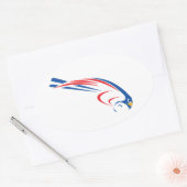 Rfalconcam ovale Sticker (Envelop)