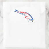 Rfalconcam ovale Sticker (Tas)