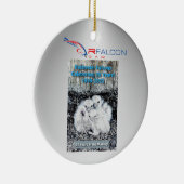 Rfalconcam-ROC Falcons 25 jaar Ornament (Rechts)