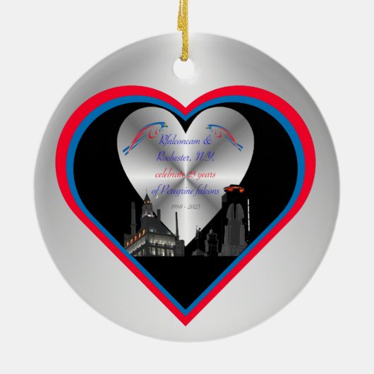 Rfalconcam-ROC Falcons 25 jaar Ornament (Achterkant)