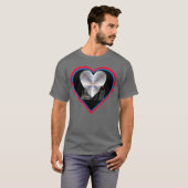 Rfalconcam-ROC Falcons 25 Yrs Heart T-Shirt kleure (Voorkant volledig)