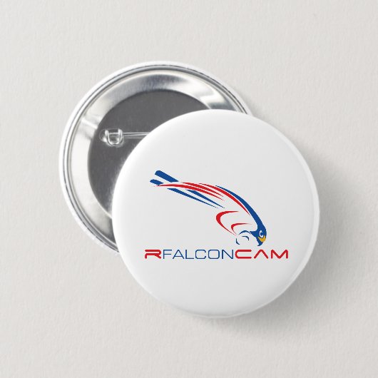 Rfalconcam Round Button (Voorkant /achterkant)