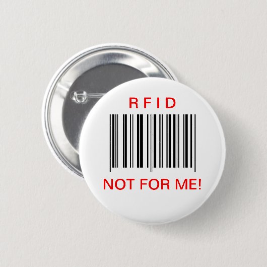 "RFID"-Button Ronde Button 5,7 Cm (Voorkant /achterkant)