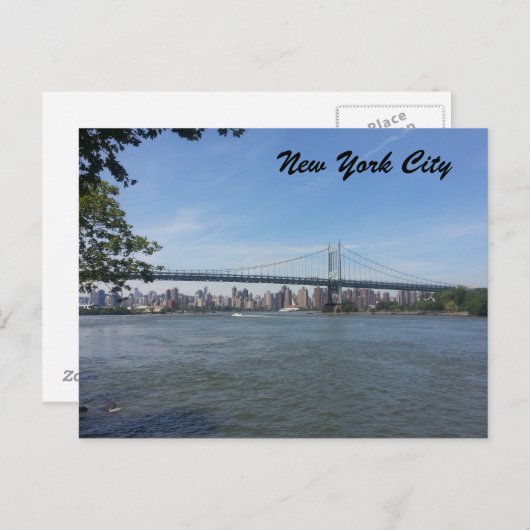 RFK Bridge Briefkaart (Voorkant / Achterkant)