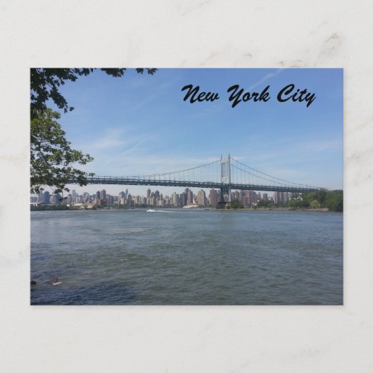 RFK Bridge Briefkaart (Voorkant)