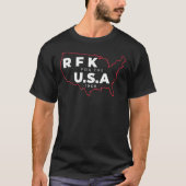 RFK-campagne Robert F Bobby Kennedy T-shirt (Voorkant)