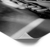 RFK die aan Verslaggevers spreekt - Atlantic City  Poster (Hoek)