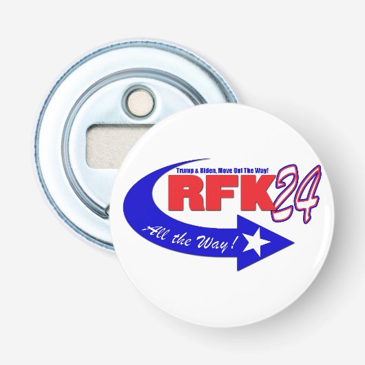 RFK HELEMAAL 2024 BUTTON FLESOPENER (Voorkant)