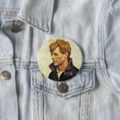 RFK in JFK's jas Ronde Button 7,6 Cm (In situ)