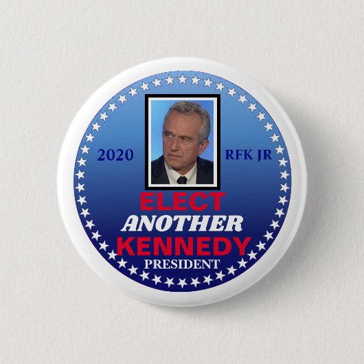 RFK Jr. 2020 Ronde Button 5,7 Cm (Voorkant)