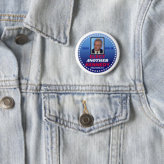 RFK Jr. 2020 Ronde Button 5,7 Cm (In situ)