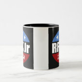 RFK Jr 2024 Tweekleurige Koffiemok (Center)
