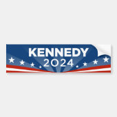 RFK Jr Robert Kennedy Jr 2024 Bumpersticker (Voorkant)