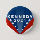 RFK Jr Robert Kennedy Jr 2024 Ronde Button 5,7 Cm (Voorkant)