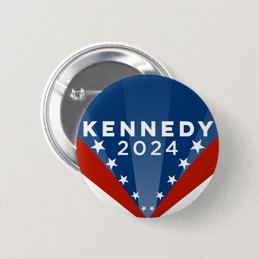 RFK Jr Robert Kennedy Jr 2024 Ronde Button 5,7 Cm (Voorkant /achterkant)