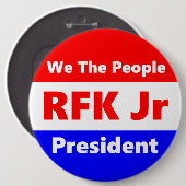 RFK JR RONDE BUTTON 6,0 CM (Voorkant /achterkant)