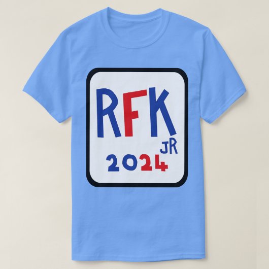 RFK Jr voor 2024 T-shirt (Design voorkant)