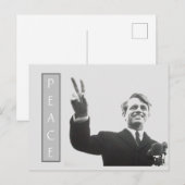 RFK PEACE BRIEFKAART (Voorkant / Achterkant)