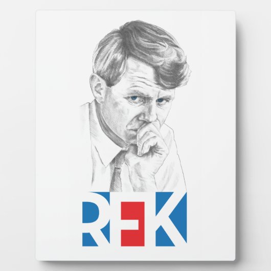 RFK: Robert Kennedy Fotoplaat (Voorkant)