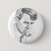 RFK: Robert Kennedy Pin Button (Voorkant)